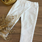 PANTALONE BIANCO DR KID