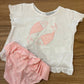 T-shirt e costume ROSA PESCIOLINI CALAMARO