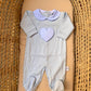 Tutina Cuore Celeste Pappa & Latte