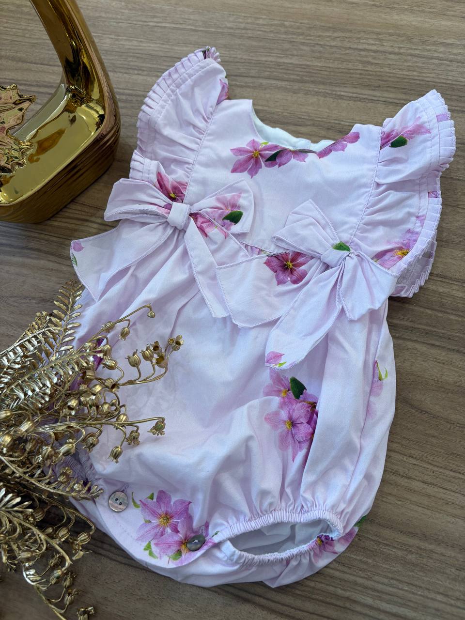 PAGLIACCETTO LILLA FIORI PHI CLOTHING