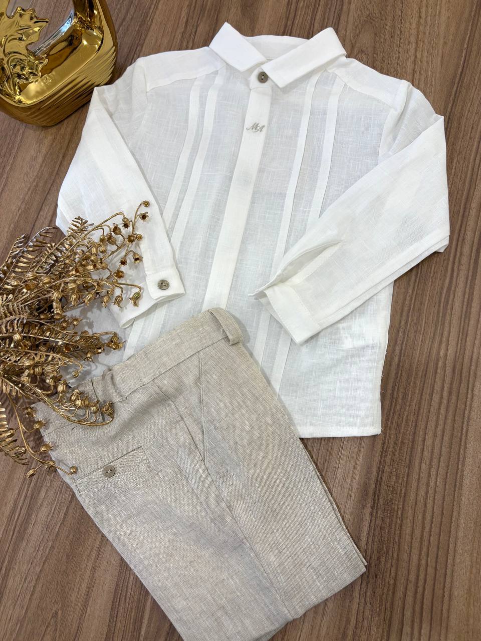 COMPLETO BEIGE MARTINARANDA