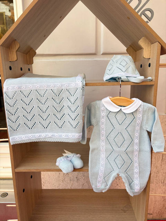 COORDINATO NASCITA SOGNO DI CIELO BEBÉ DI ALMY