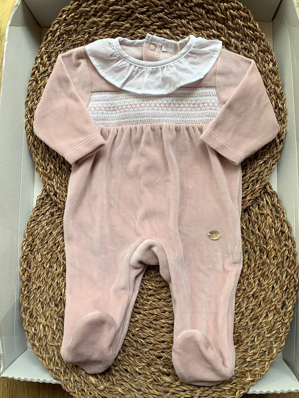 Tutina ciniglia CIPRIA PUNTO SMOCK MARTINARANDA