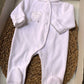 Tutina CUORICINI BIANCA BABY FASHION