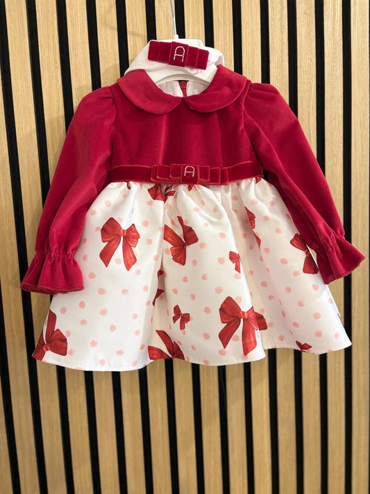 ABITO ROSSO FIOCCHI AMBARABÀ