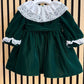 Abito VERDE BOSCO CON PIZZO GUGU GAGA