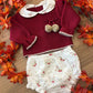 Completo BORDEAUX BABY FASHION