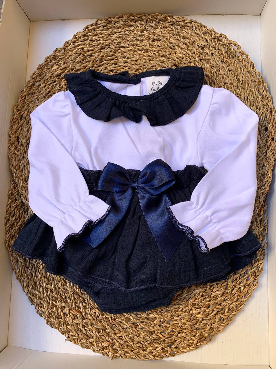 PAGLIACCETTO FIOCCO IN RASO BABY FASHION