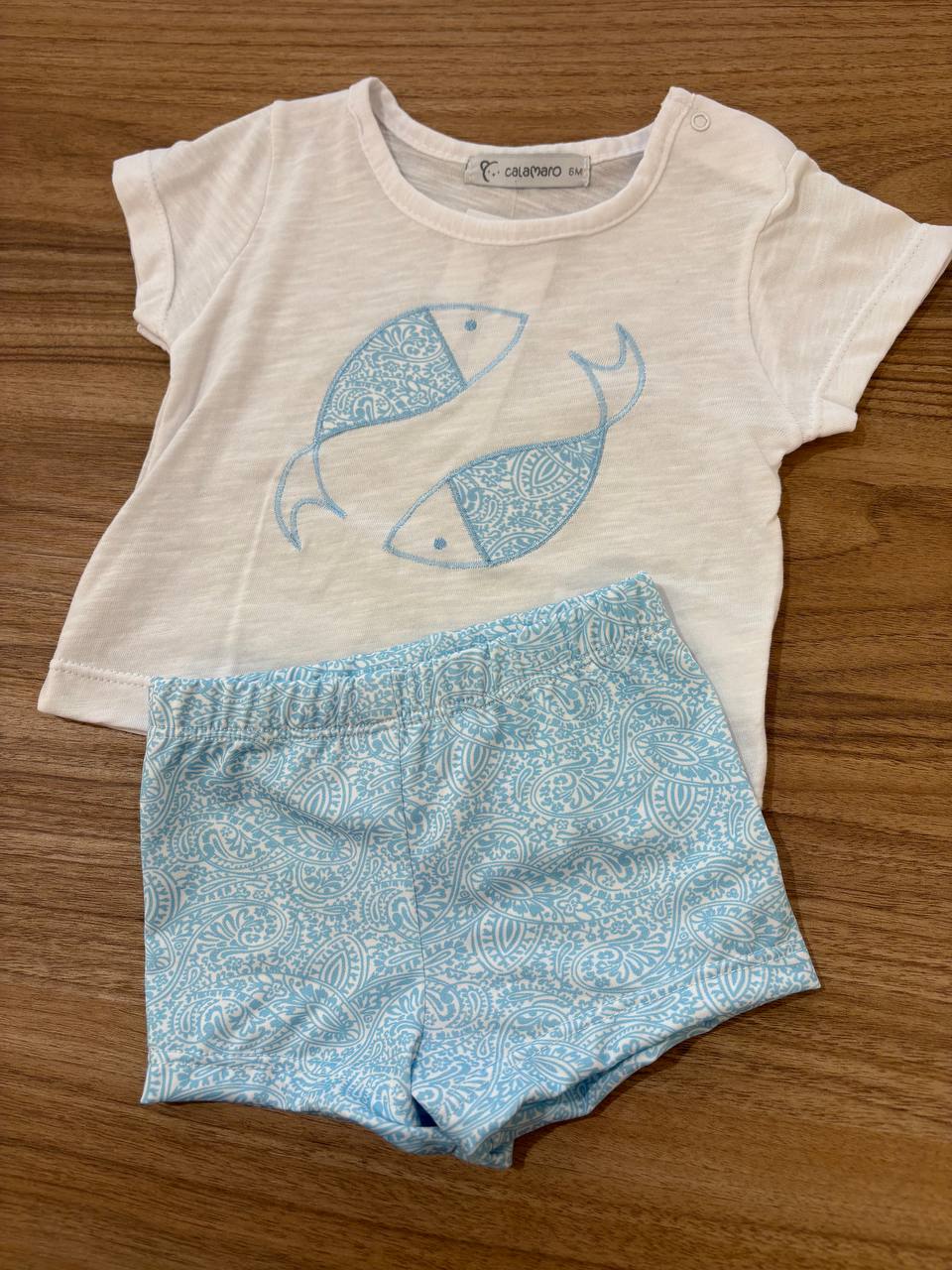 T-shirt e COSTUME CELESTE PESCIOLINI CALAMARO