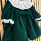 Abito VERDE BOSCO CON PIZZO GUGU GAGA