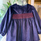 Abitino PUNTO SMOCK BLU IN VELLUTO DR.KID