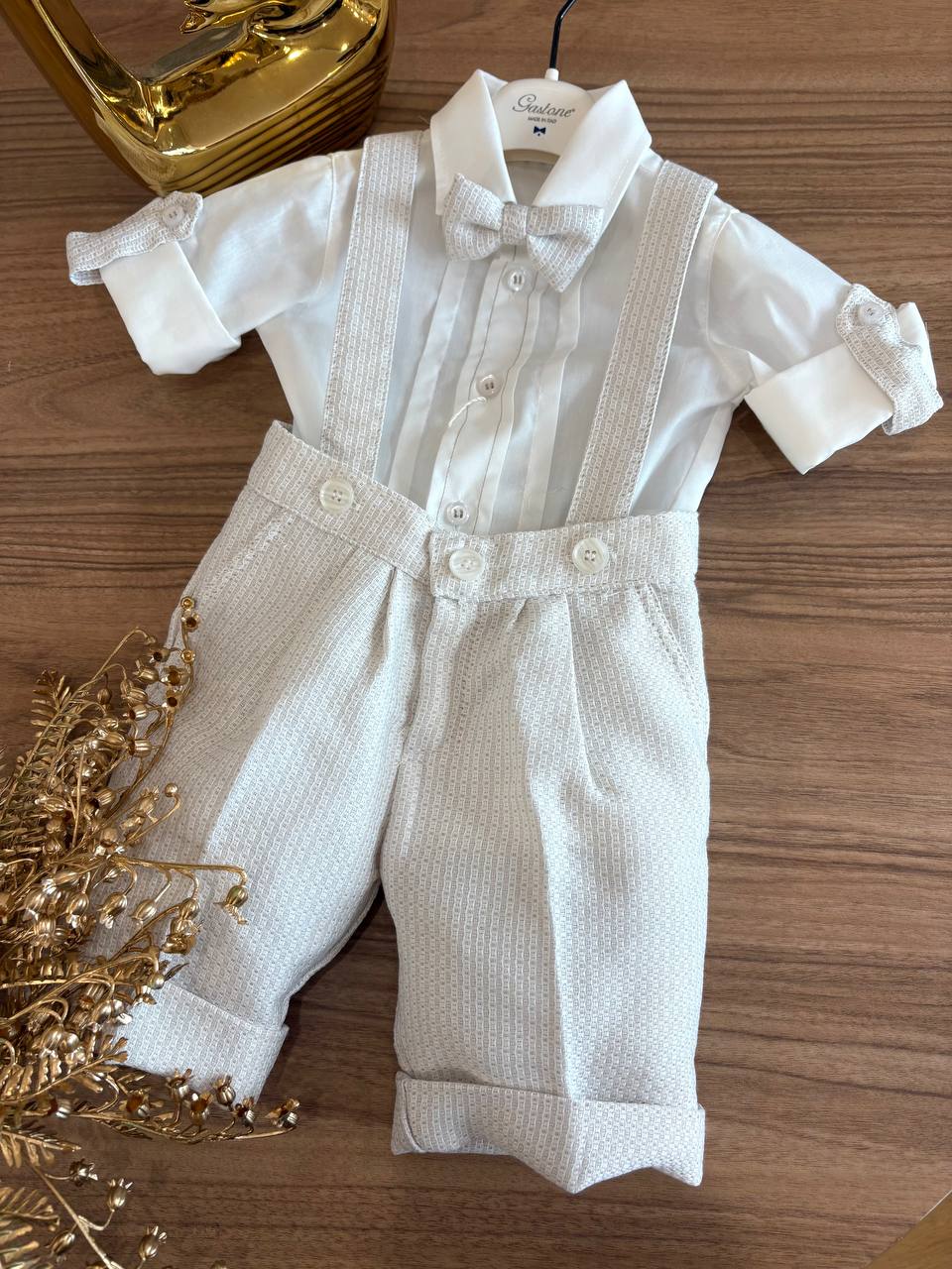 ABITO BATTESIMALE LORD BEIGE GASTONE