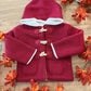 CAPPOTTINO BORDEAUX BABY FASHION