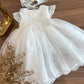 Abito BATTESIMALE BIANCO PUNTO SMOCK NISERET