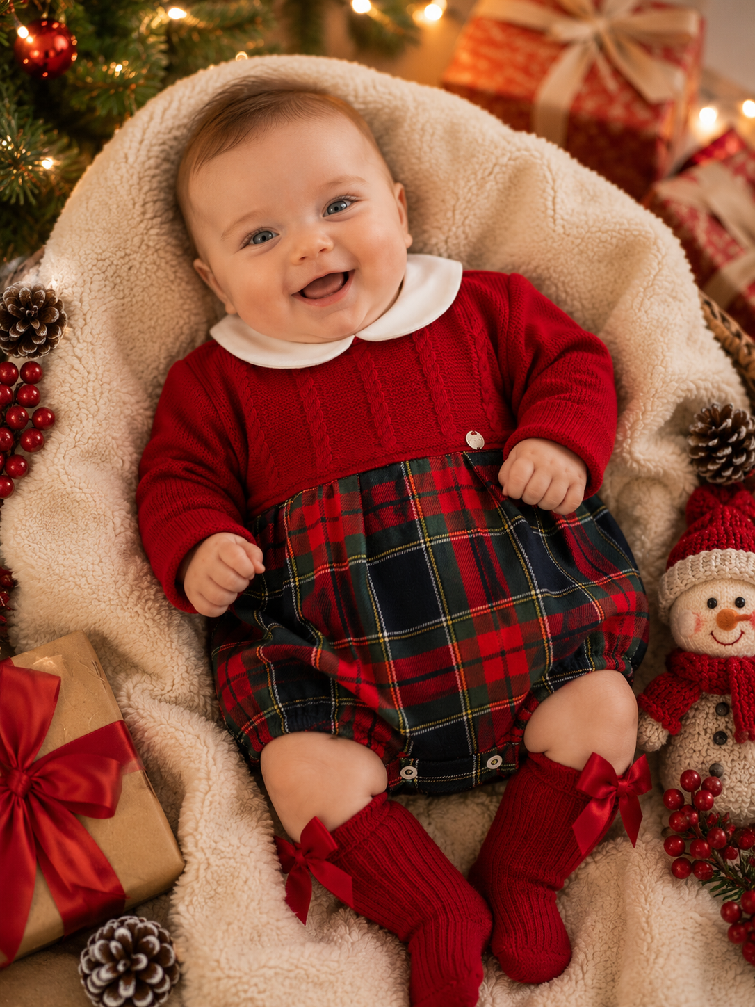 PAGLIACCETTO TARTAN TRECCIA JULIANA
