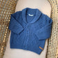 Cardigan blu avion MINIBANDA