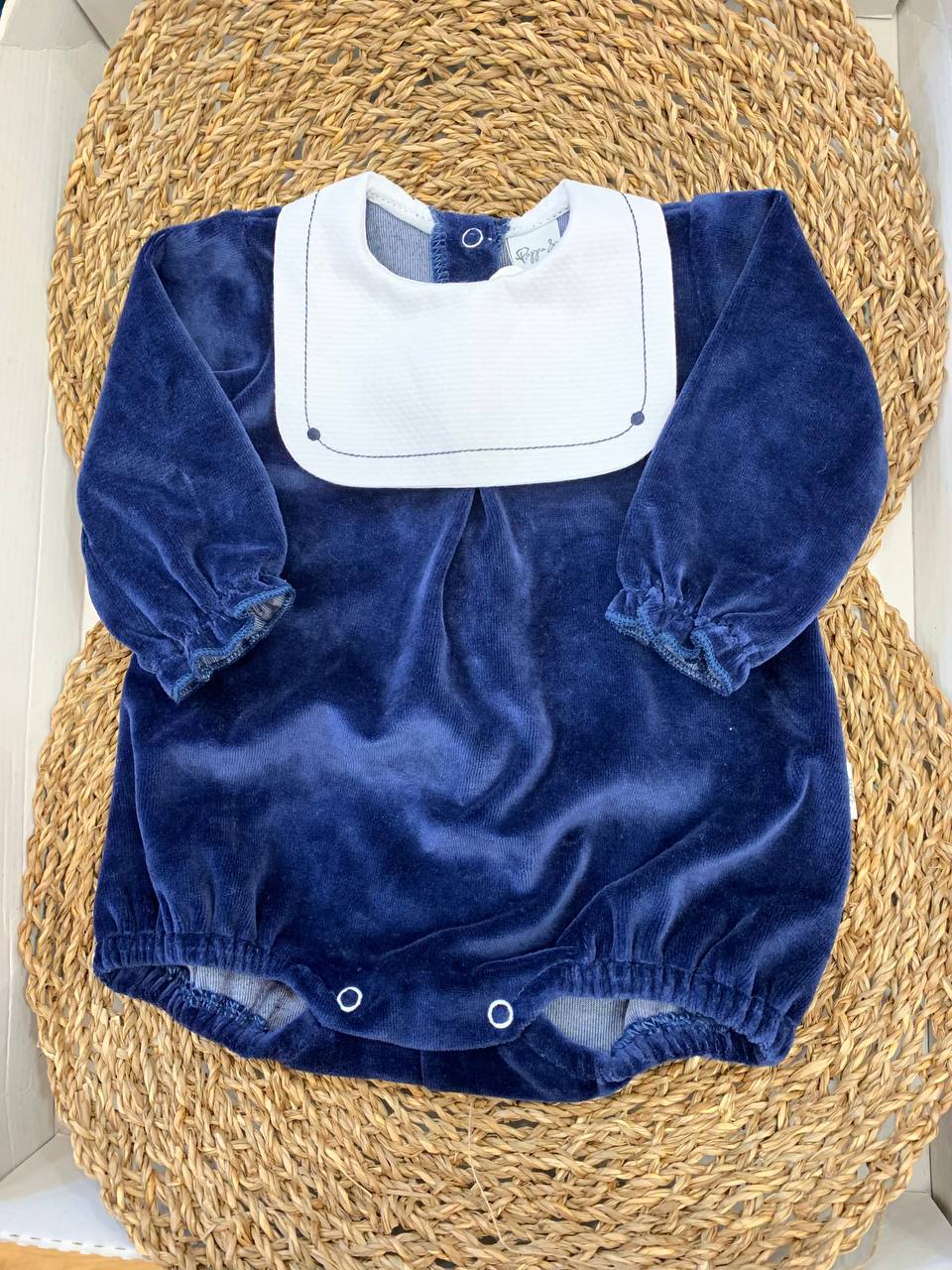 Pagliaccetto CINIGLIA BLU PAPPA & LATTE