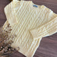 Maglioncino TRECCIA GIALLO DR KID
