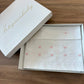 Lenzuolino FIOCCHI BIANCO E ROSA ARTIGIANBABY