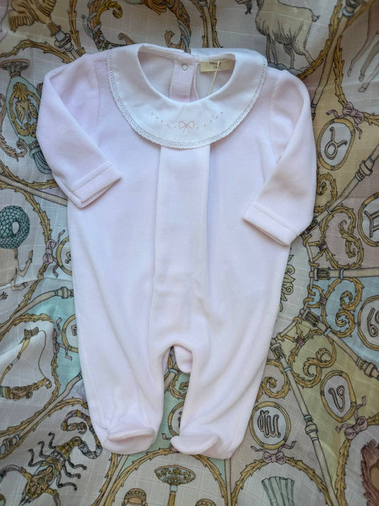 Tutina CINIGLIA ROSA FIOCCO BABY GI