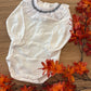 Body CON SMOCK RICAMATO BLU BABIDU