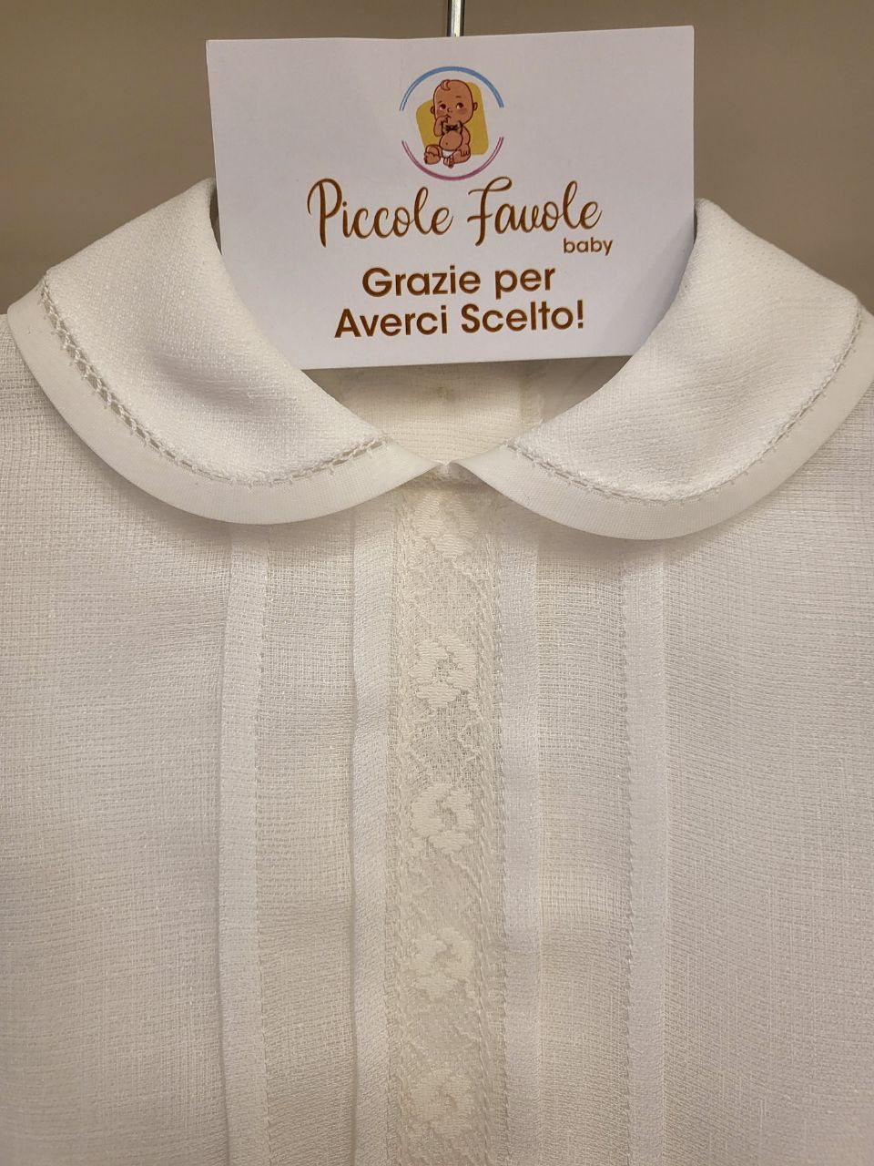Abito Battesimale Charo Lino