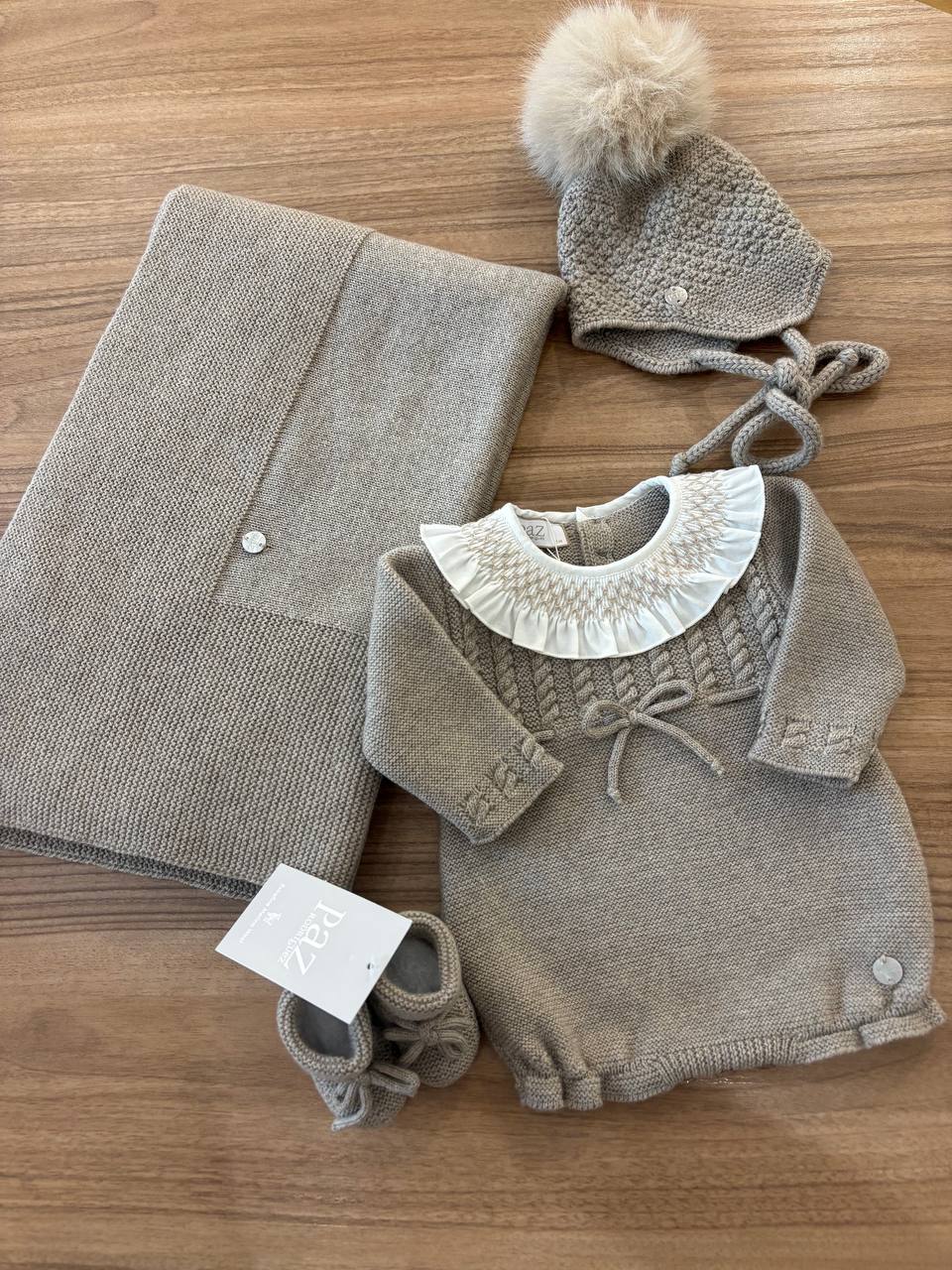 Coordinato ELEGANZA TRICOT TORTORA PAZ RODRIGUEZ