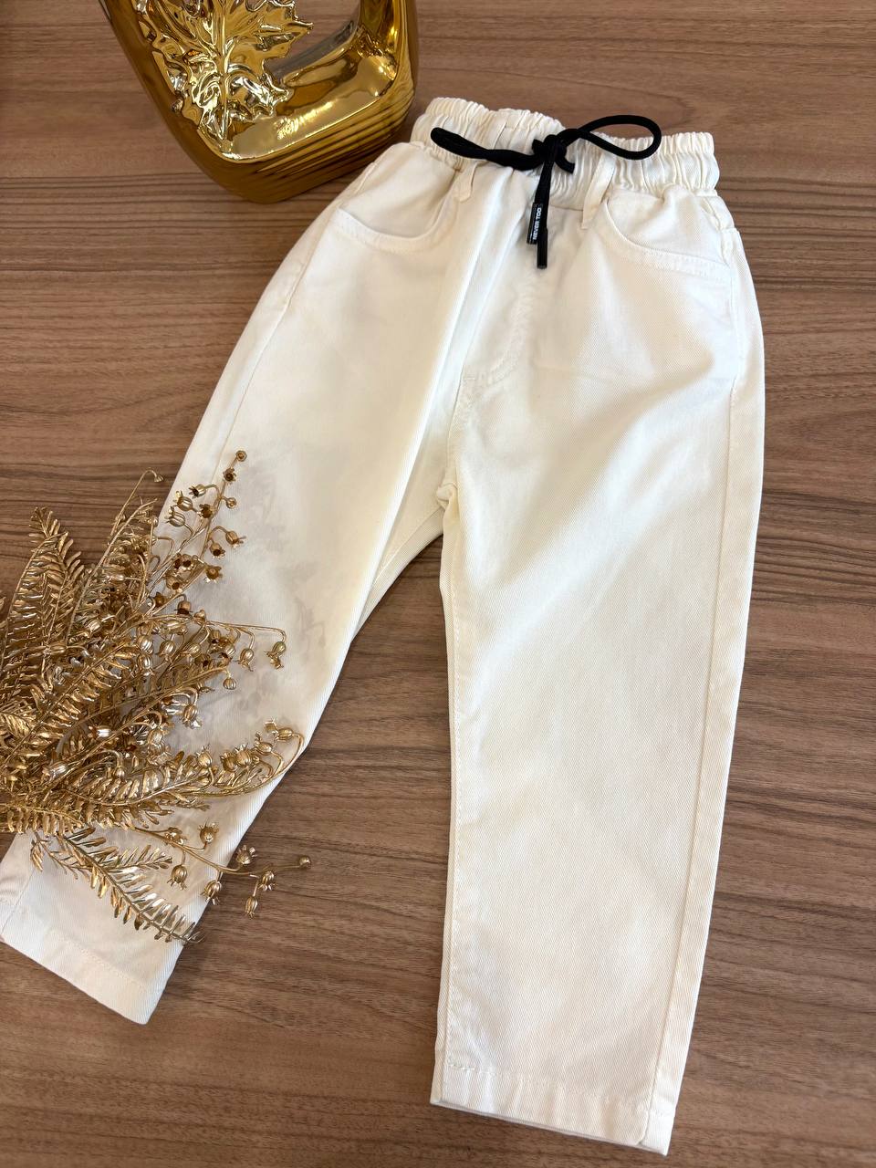 Pantalone CREMA NEVER TOO