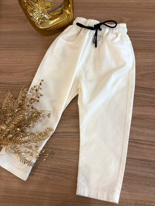 Pantalone CREMA NEVER TOO