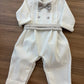 Tutina con PAPILLON E FASCIA TORTORA MARLÙ