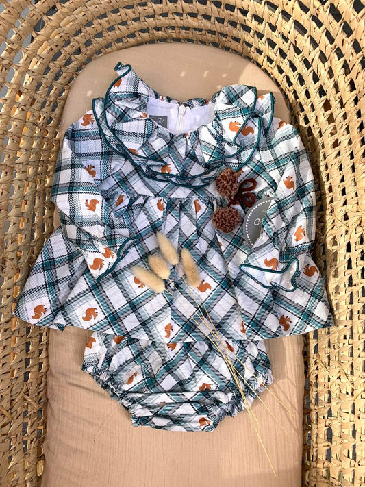 Vestitino con culotte Mon petit bon