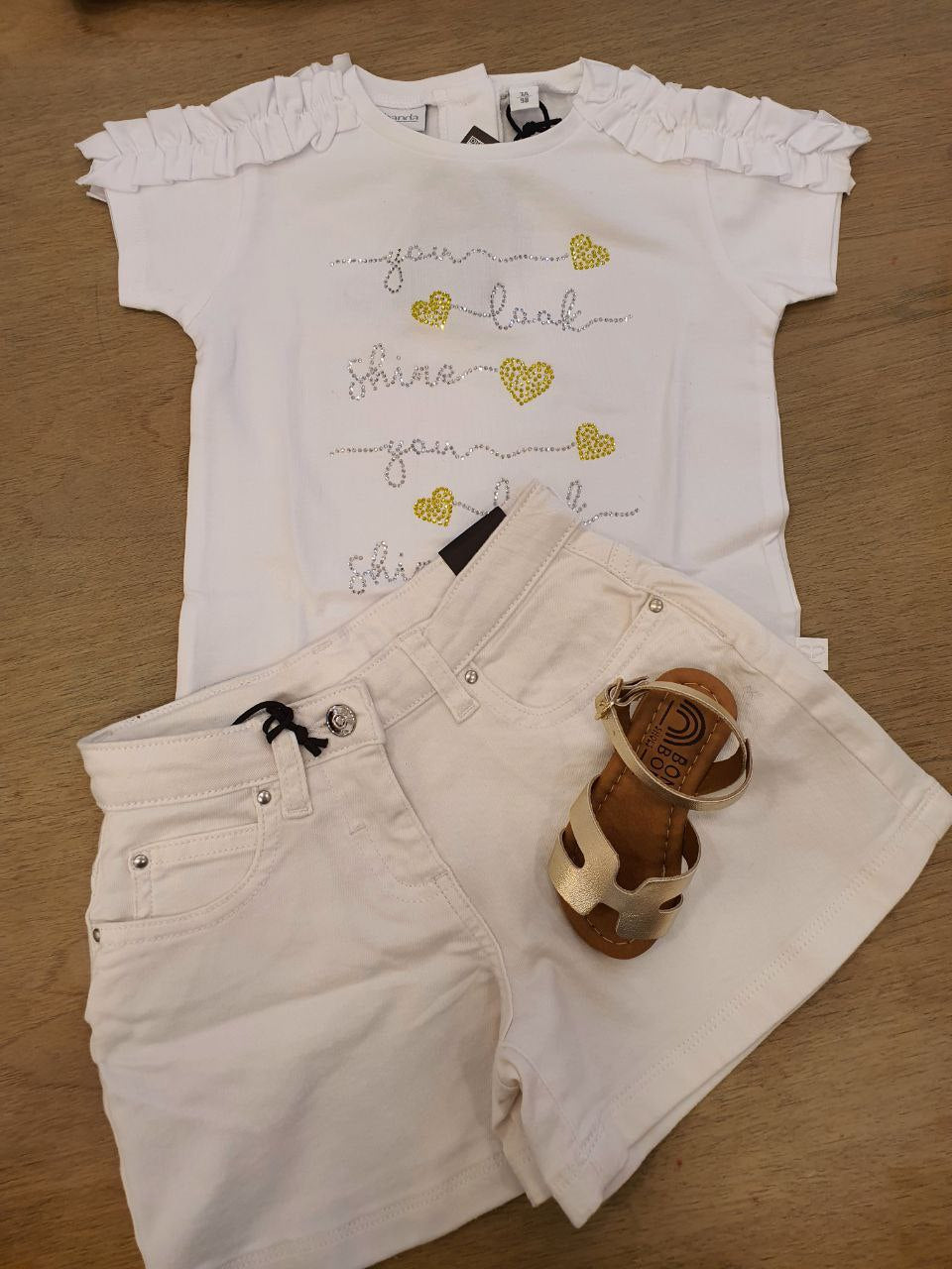 Completo t-shirt e shorts Sarabanda