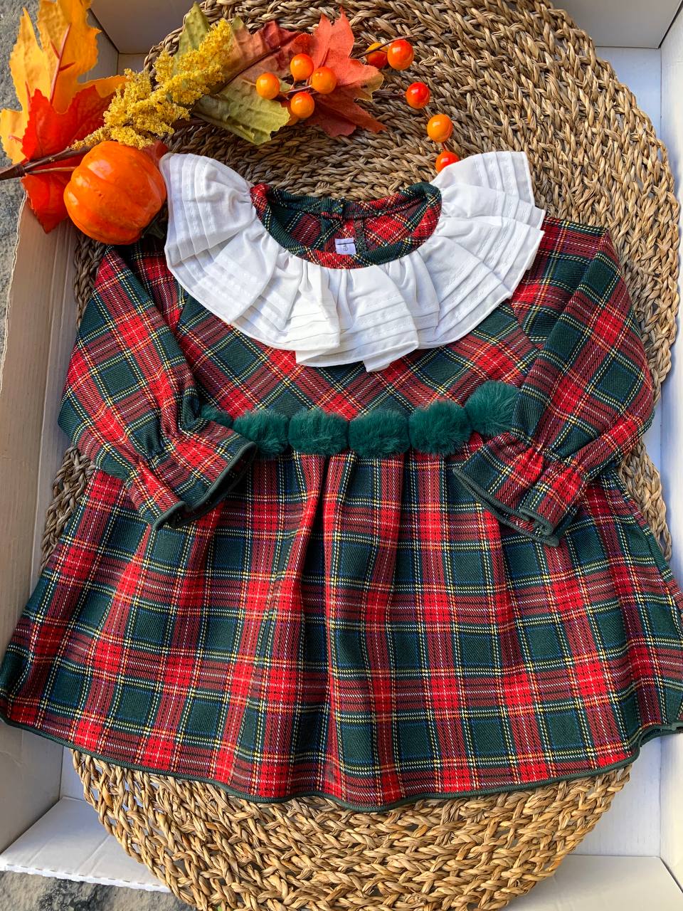 Abito TARTAN PON PON CALAMARO