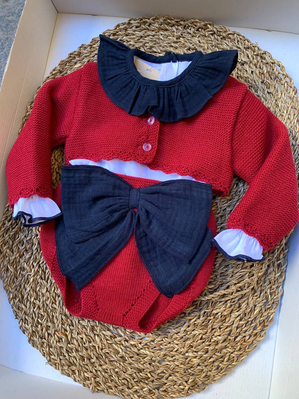 PAGLIACCETTO FIOCCO BABY FASHION