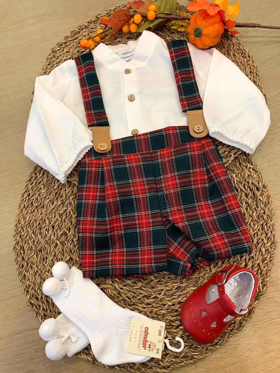 Salopette TARTAN CALAMARO