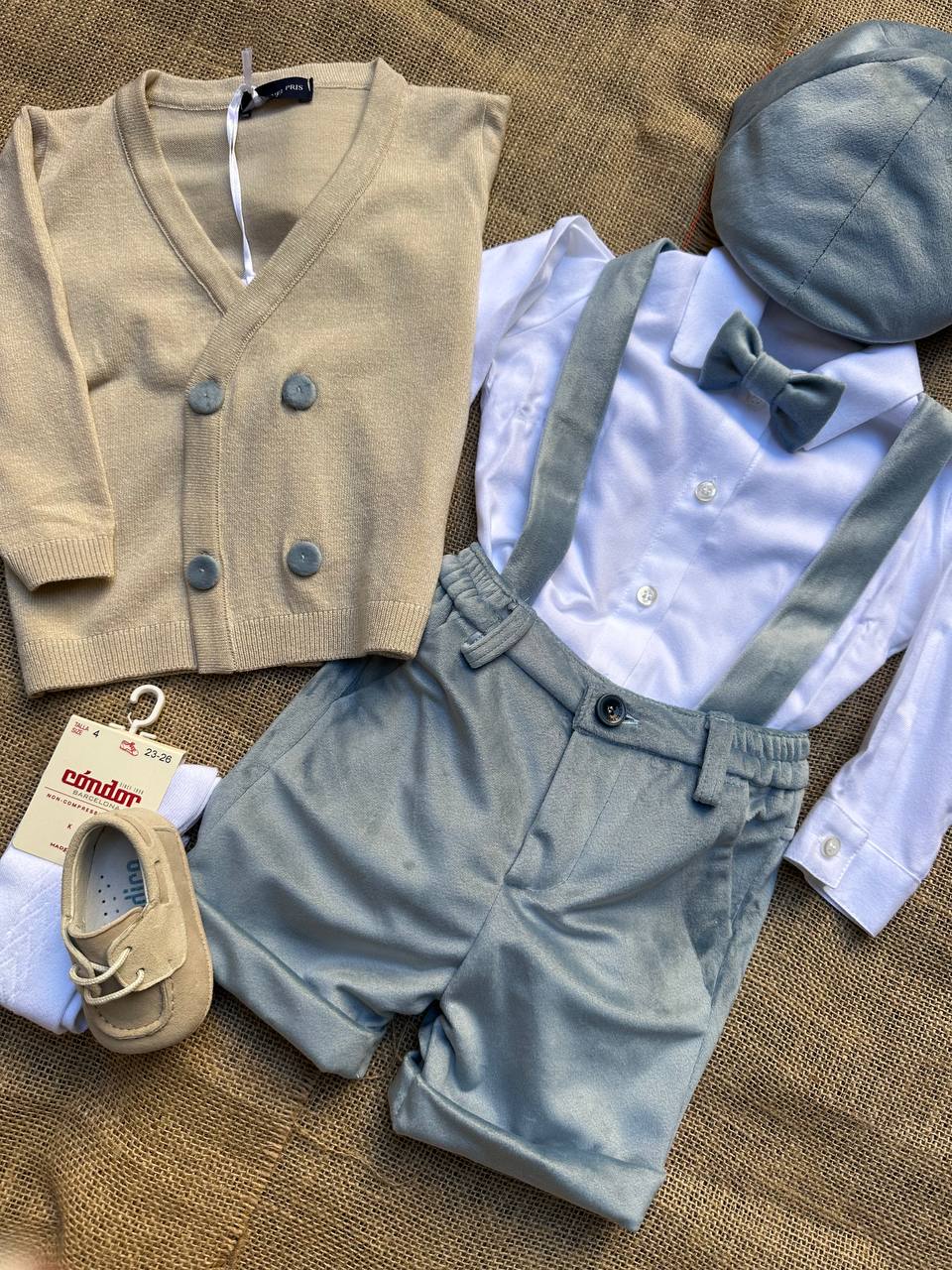 Coordinato IVORY E CIELO EMANUEL PRIS