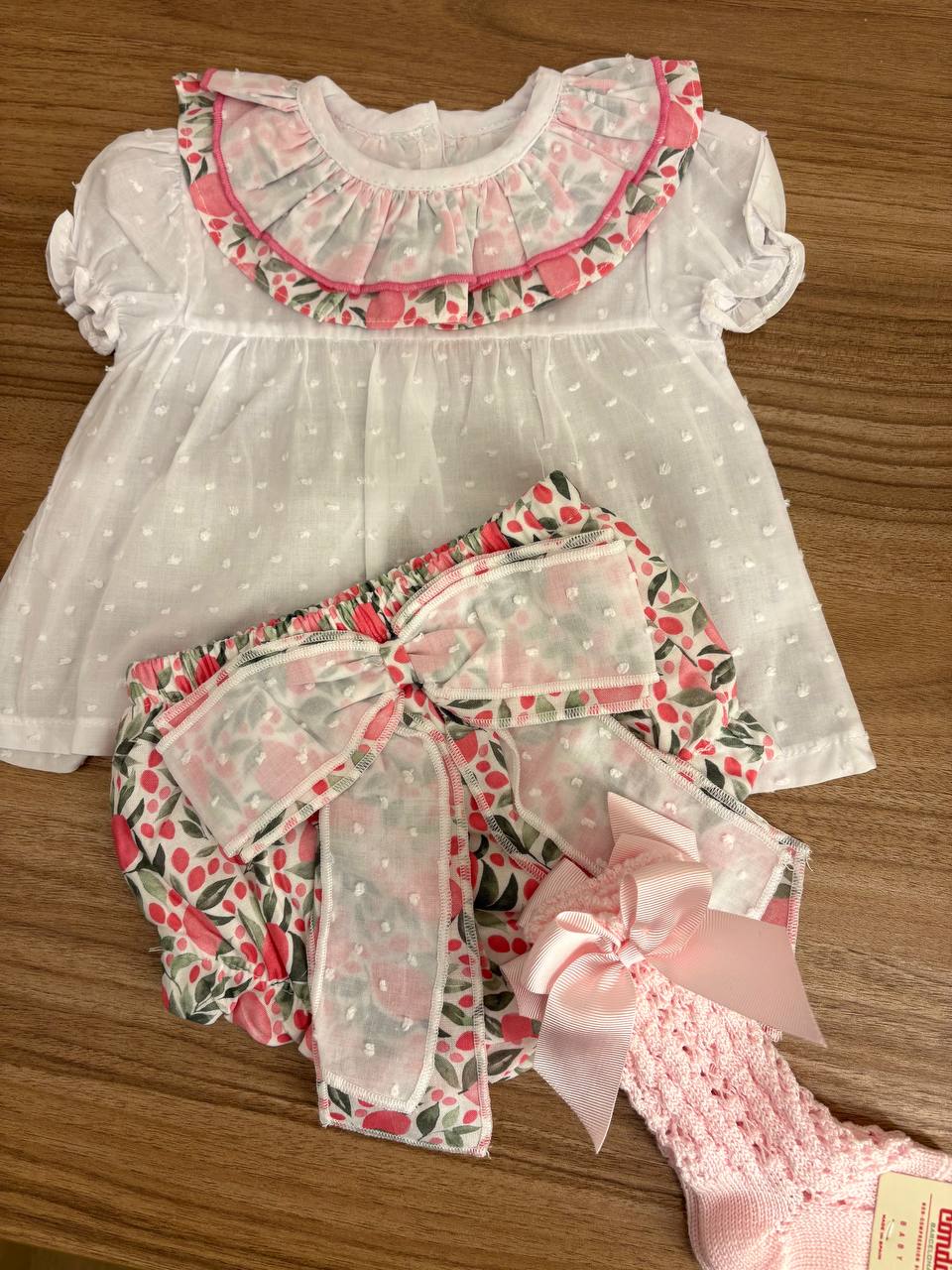PAGLIACCETTO PESCHE ROSA BABY FASHION