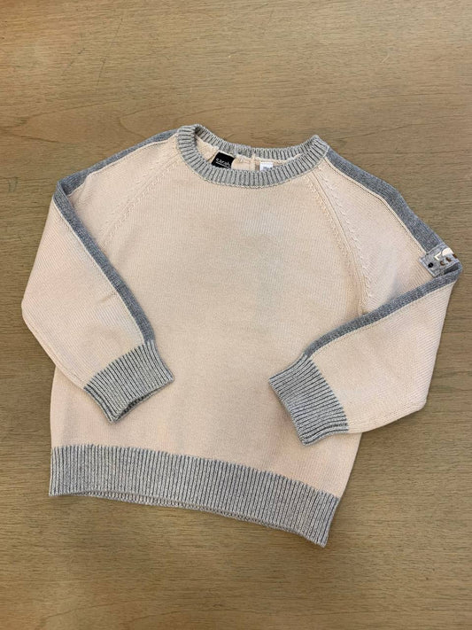 Maglioncino BEIGE E GRIGIO SARABANDA