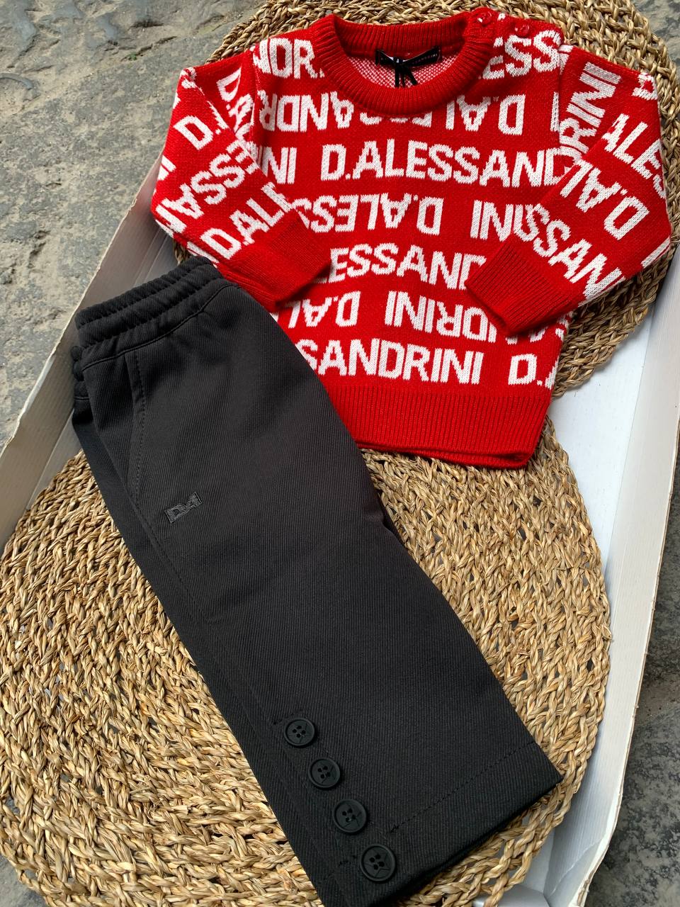 Completo MAGLIONCINO E PANTALONE DANIELE ALESSANDRINI