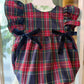 Pagliaccetto BLU E ROSSO CON FIOCCHI PHI CLOTHING