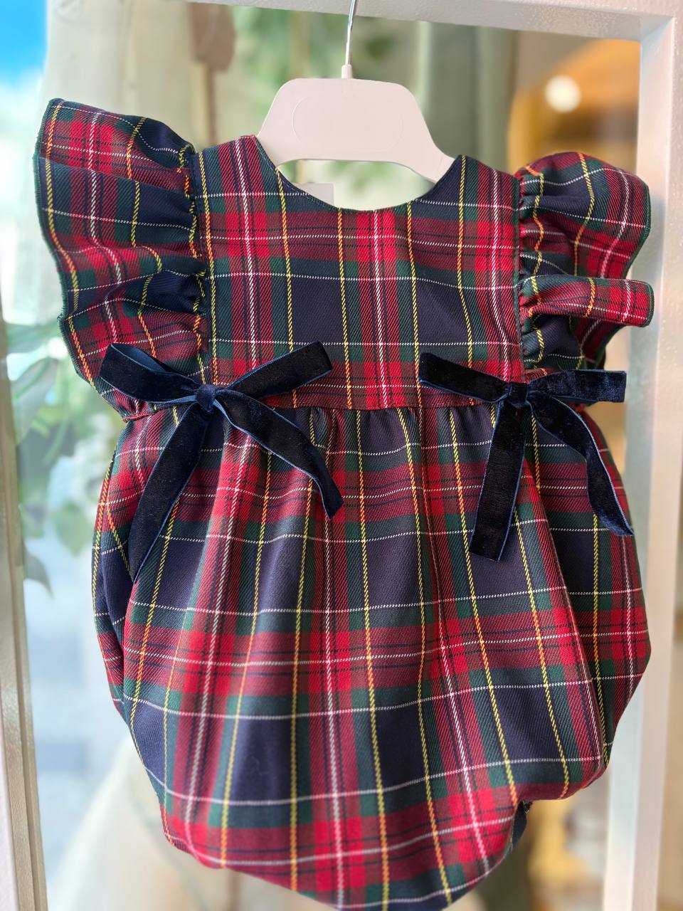 Pagliaccetto BLU E ROSSO CON FIOCCHI PHI CLOTHING