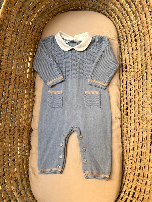 Tutina celeste trecce MINIBANDA