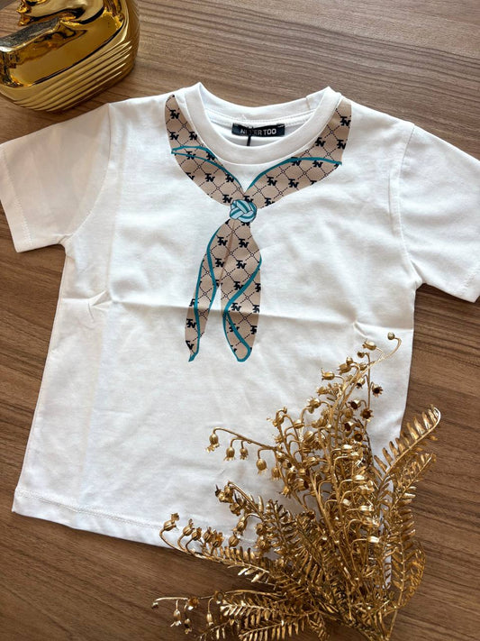 T-shirt FOULARD NEVER TOO