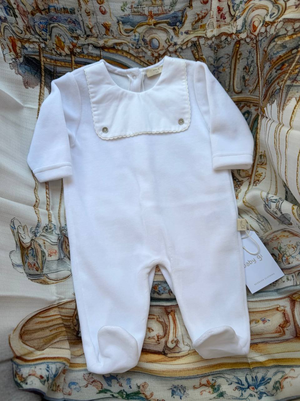 Tutina CINIGLIA BIANCA BAVERO BABY GI