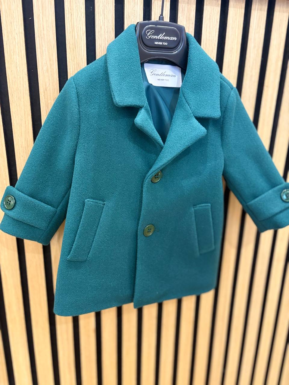 CAPPOTTO VERDE GENTLEMAN