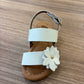 Sandali BIANCHI Fiore BON BON