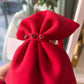 CERCHIETTO FIOCCO ROSSO DAGA