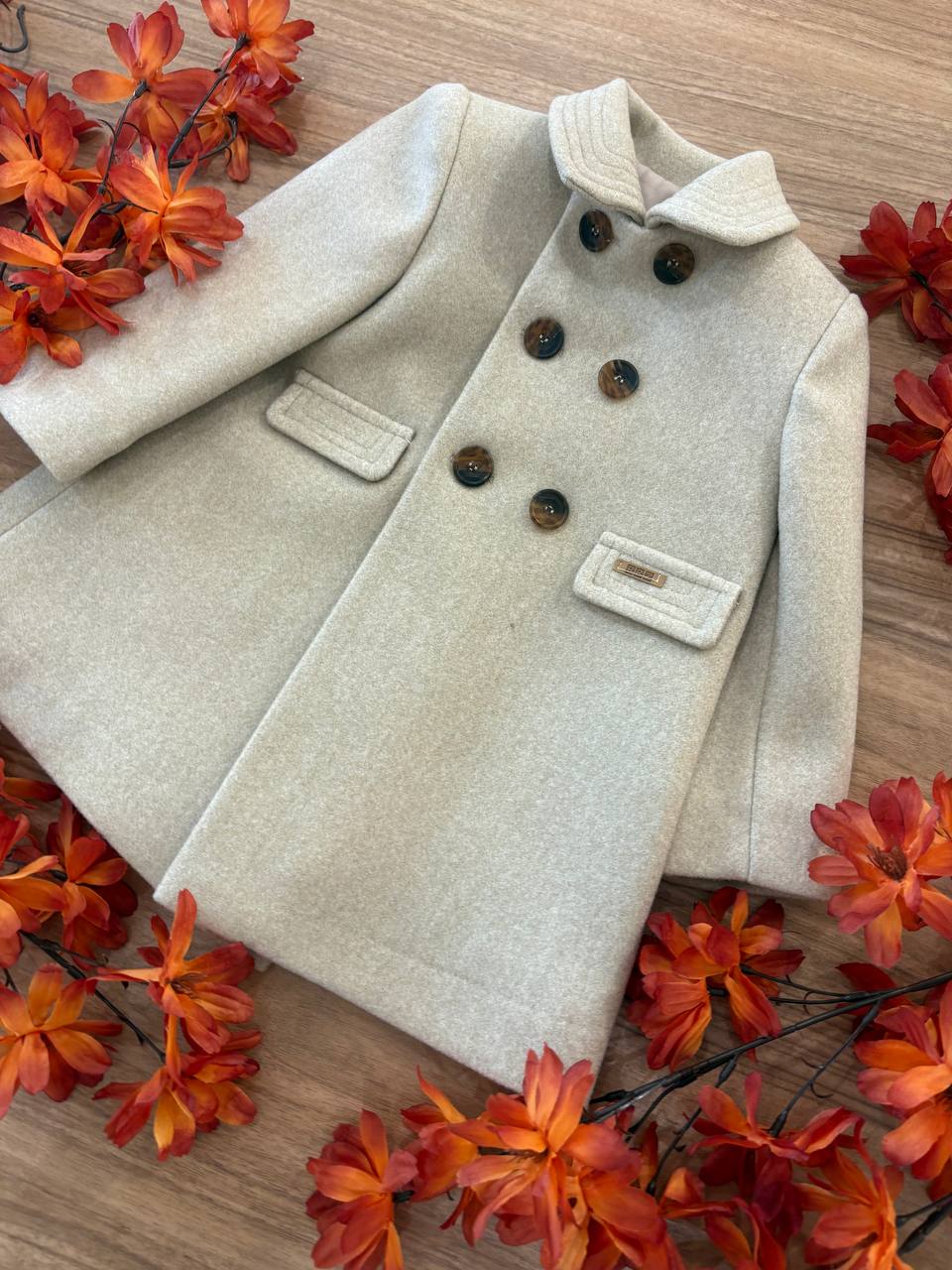 Cappotto TORTORA DOPPIOPETTO