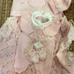 Coordinato Pizzo Rosa Bebè di Almy