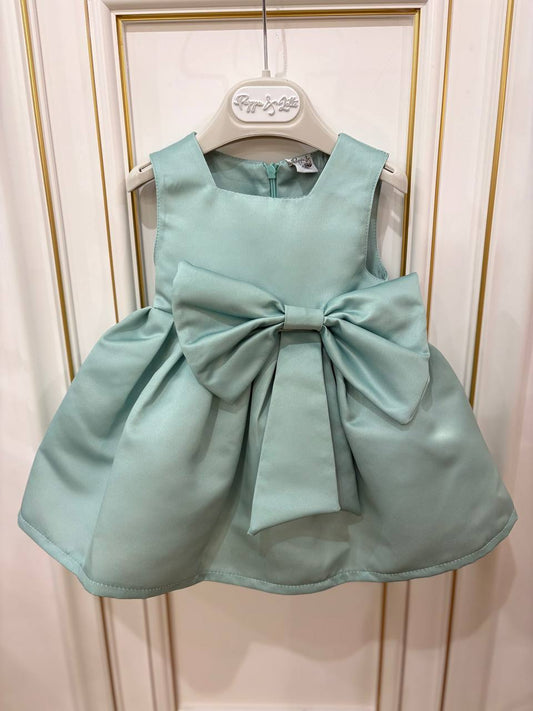 Abitino IN RASO VERDE PAPPA&LATTE